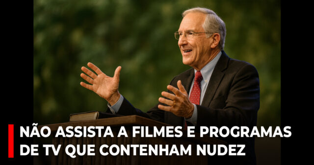 Não assista a filmes e programas de TV que contenham nudez, aconselha John Piper