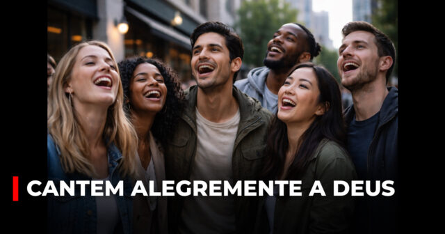 Cantem alegremente a Deus